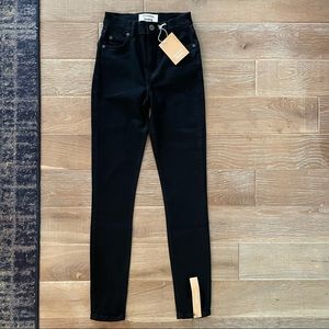 Reformation Black High Rise Jeans